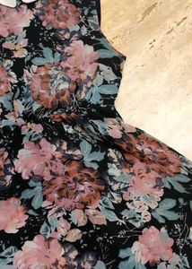 Floral Peter Pan Collar Dress