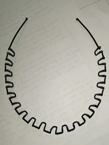 Black Zig-Zag Headband