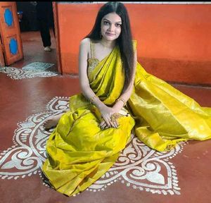 Elegant Yellow Saree