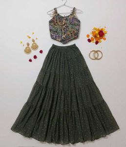 Floral Tapestry Corset Top