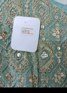 Elegant Green Ethnic Gown