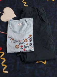 Girls Clothing ,, Trouser With T-shirt