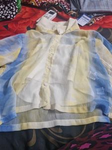 Cute Print Top(2)10-12 Yrs