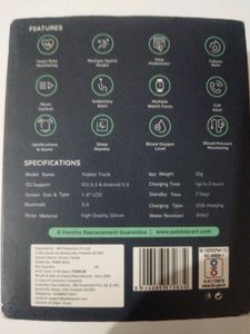 Pebble Smartwatch Fitness Tracker