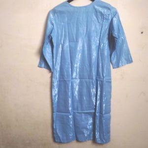 Avassa Blue Shimmer Kurta