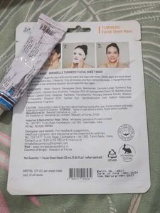 Mirabelle Sheet Mask Tretinion Cream