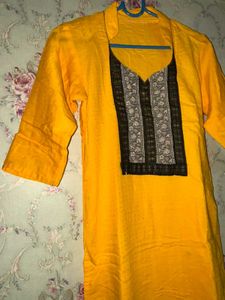 Yellow Kurta