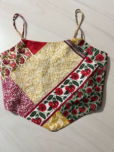Patchwork Floral Top