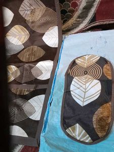 Silken Fridge Cover Wid 6Pockets &amp; DoorHandl Covr
