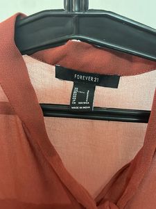 Perfect For Summer-Rust Top