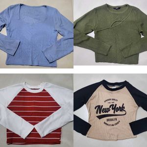 4 Crop Top Combo