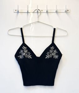 Black Crop Top