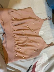 Super Cute Pearl Pink Top