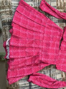 Pink Plaid Co-ord Set