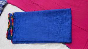 Daily Wear Suit Magenta And Blue