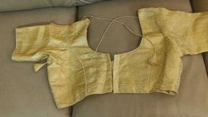 Gold Brocade Blouse