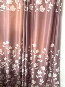 Floral Print Curtain