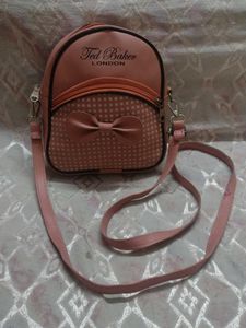 Mini Backpack Sling Bag With Convertible Strap
