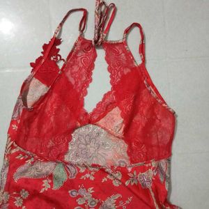 Floral Print Lingerie