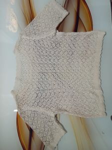 Crochet Knit Top