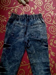 Girl&#39;s Denim Vest Dress