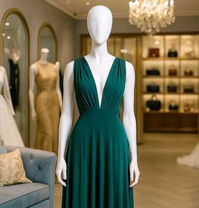 🌲🥀 Green Maxi Dress