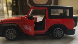 Red THAR Car Model