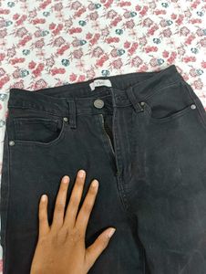 bootcut black jeans