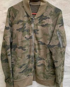 Camo Vintage Bomber Jacket