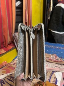 Elegant Silver Clutch