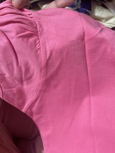 Girls (kids) Pink top With V Neck