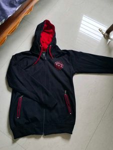 Black Zip-Up Hoodie