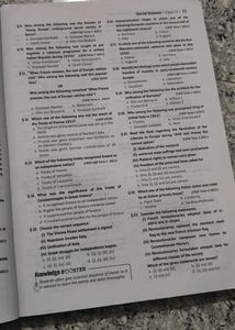 Class 10 Sst Question Bank In Very Good Condition