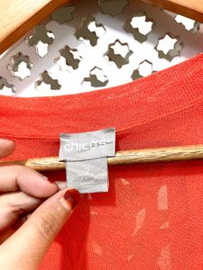 Imported Coral Cardigan C