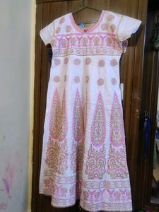 Elegant Embroidered Indian Dress