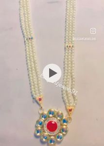 Long Kundan Necklace