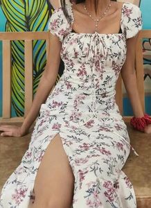 Floral Print Maxi Dress