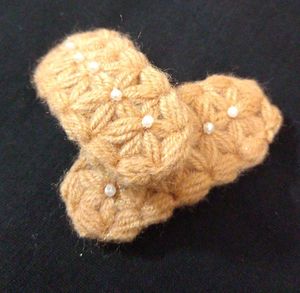 Crochet Hair Clips