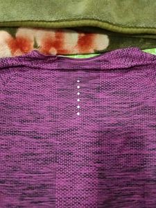 Nike Purple Long Sleeve Top