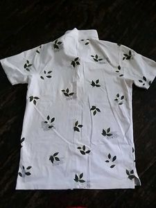 Leaf Print Shirt