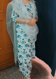 Floral Print Salwar Kameez