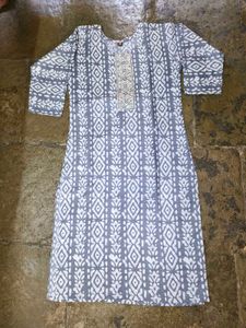 Batik Printed Kurta Set