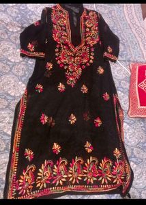 Lakhnavi Work Kurti
