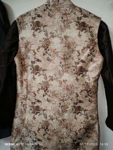 Men&#39;s Ethnic Jacket &amp; Kurta Set for wedding