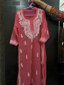 Elegant Embroidered Kurta