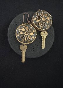 Key to Heart Earrings