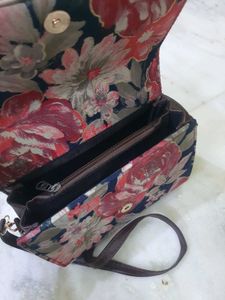 Cotton Print Sling Bag