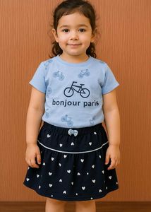 Baby Girl Top And Skirt Dress
