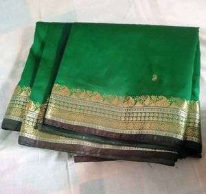 Green Silk Saree