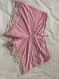 Fancy Pink Boy Shorts For Girls